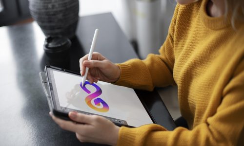 female-logo-designer-working-graphic-tablet