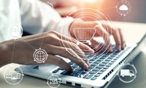 Omni channel technology of online retail business.